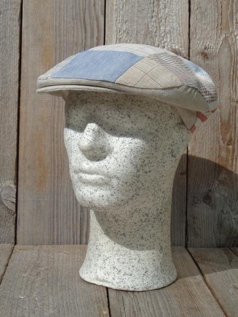 Fiebig linnen patchwork pet maten 57, 59 en 61, Haven 49, Verzenden, Geasluis@planet.nl, Nieuw