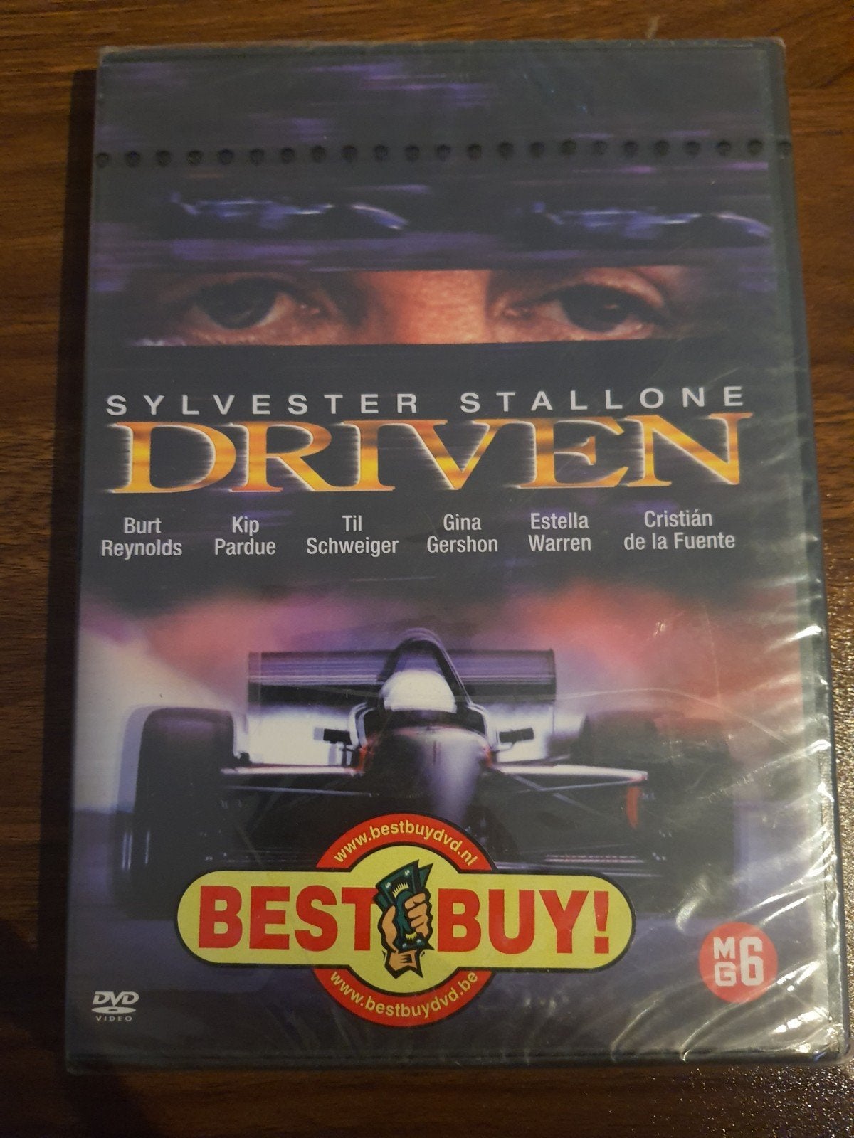 Driven (DVD) - Sylvester Stallone racefilm (Nog geseald), Cd's en Dvd's, Engels, Actiethriller, Nederlands, Inclusief doosje
