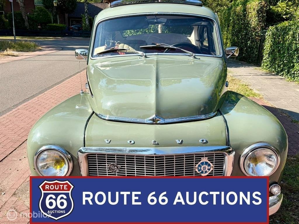 Volvo PV544 | 1960 | Route 66 Auctions, Auto's, Overige carrosserieën, Zwart, Bedrijf, Handgeschakeld