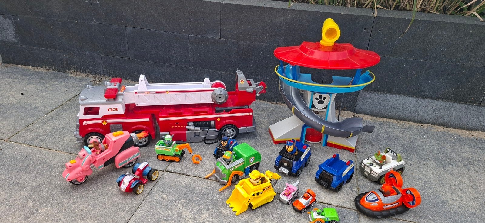 Paw patrol, Ophalen