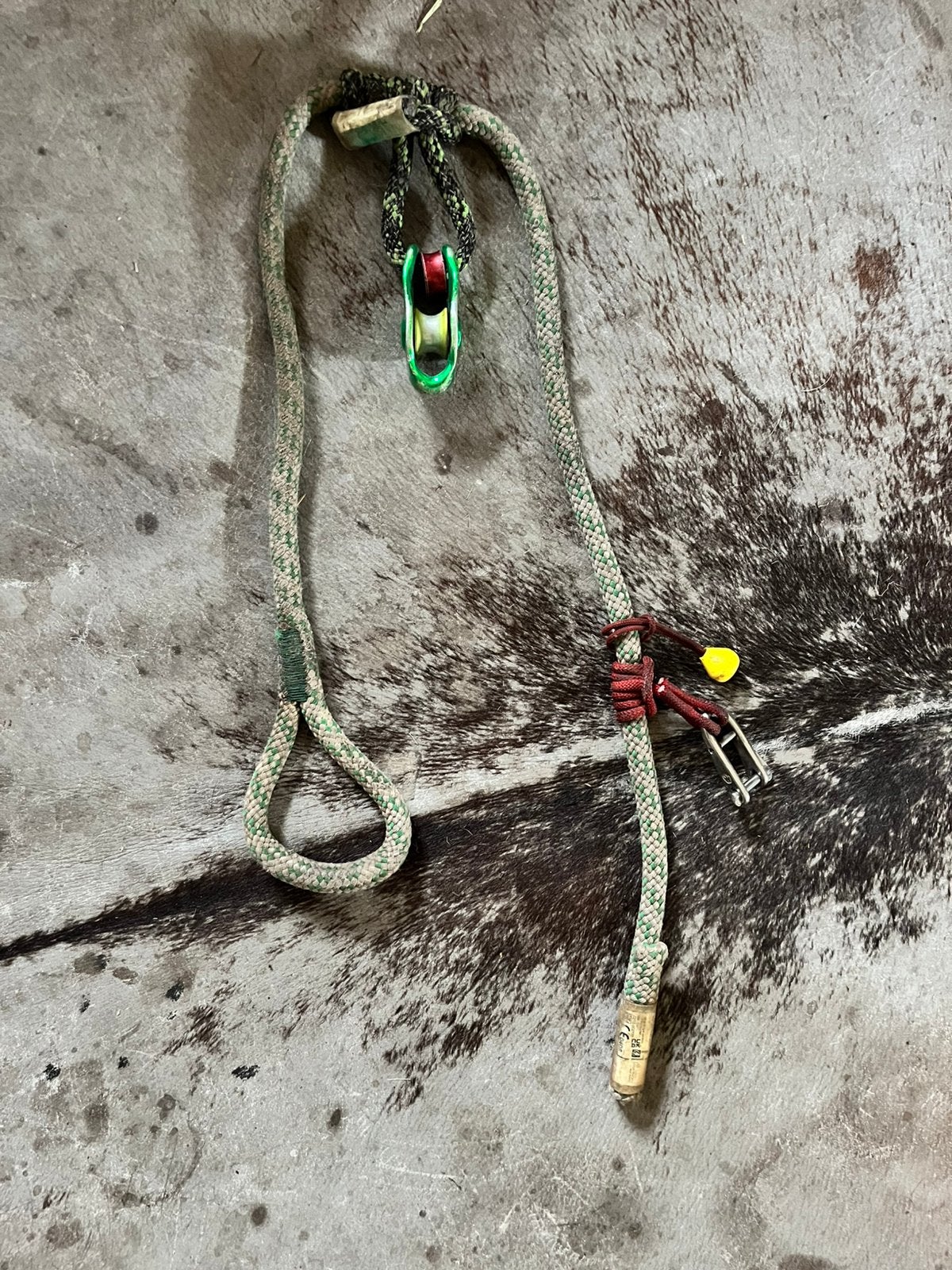 Teufelberger pulleysaver, Ophalen of Verzenden, Gebruikt, Klimsport-accessoire