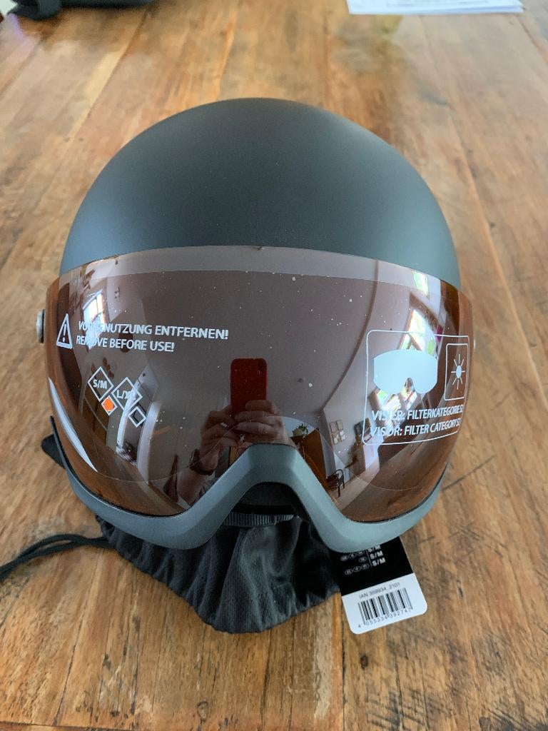 Hagelnieuwe skihelm, Sport en Fitness, Skiën en Langlaufen, Overige typen, Nieuw, Skiën, Minder dan 100 cm