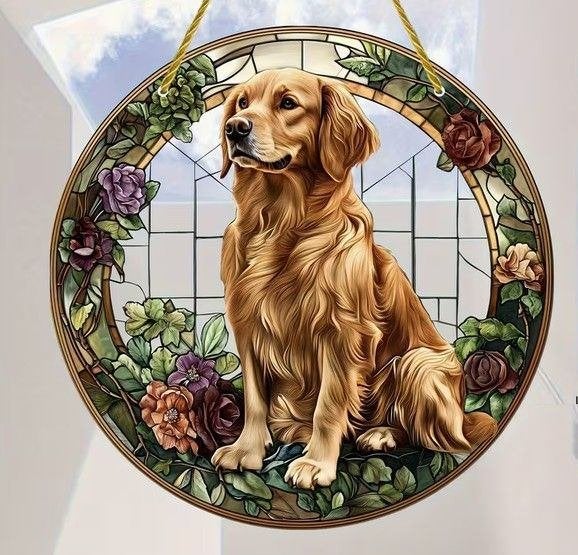 Raamhanger golden retriever, Verzenden, Nieuw