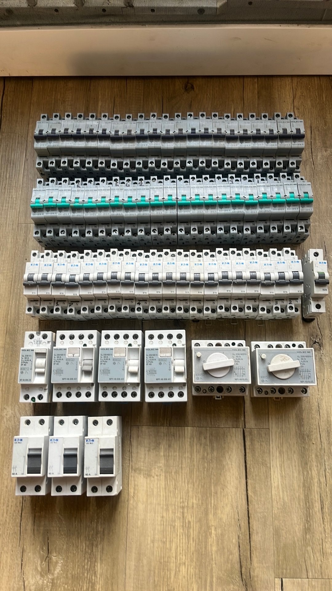 Diverse Eaton Holec automaten aardlekschakelaars, Ophalen of Verzenden, Gebruikt, Schakelaar