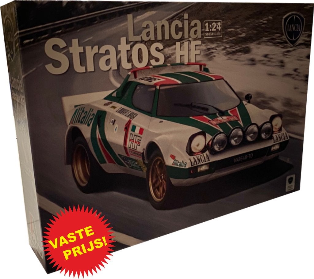 Lancia Stratos HF (Italeri 3654) 1/24, Groter dan 1:32, Nieuw, Ophalen of Verzenden, Italeri