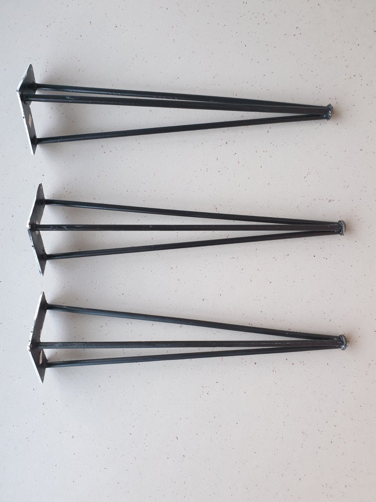 tafelpoten haarpin 3 stuks 45,5 cm, Watersport en Boten, Ophalen of Verzenden, Gebruikt, Overige typen