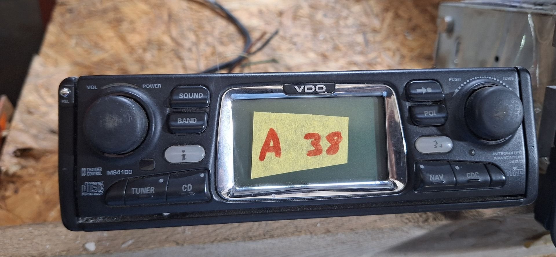 VDO Dayton MS4100 Navigatie Autoradio / CD-Speler (Retro / Y, Auto diversen, Gebruikt, -, -, Ophalen of Verzenden