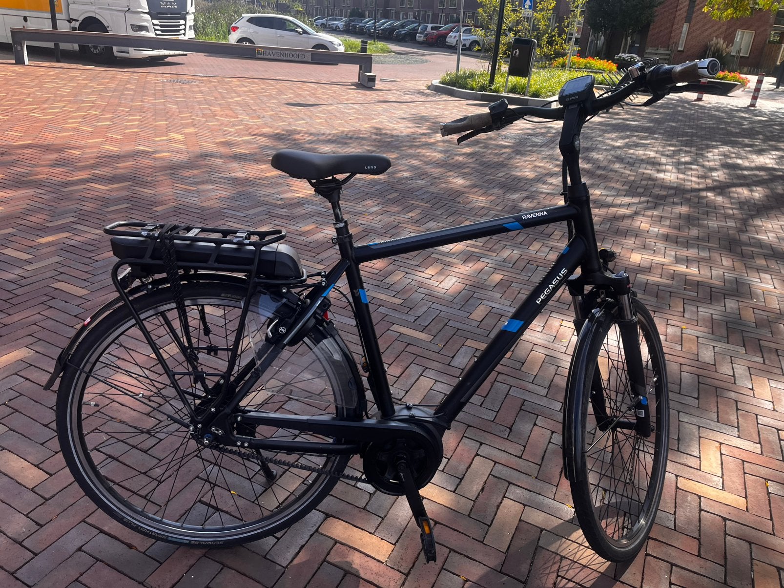 Pegasus Ravenna elektrische fiets Belt bosch motor, Fietsen en Brommers, Gebruikt, 50 km per accu of meer, 55 tot 59 cm, Ophalen
