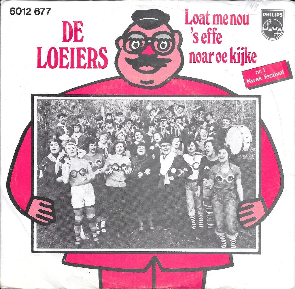vinyl single   De Bossche Bollen  De Loeiers, Cd's en Dvd's, Ophalen of Verzenden, Gebruikt, Pop