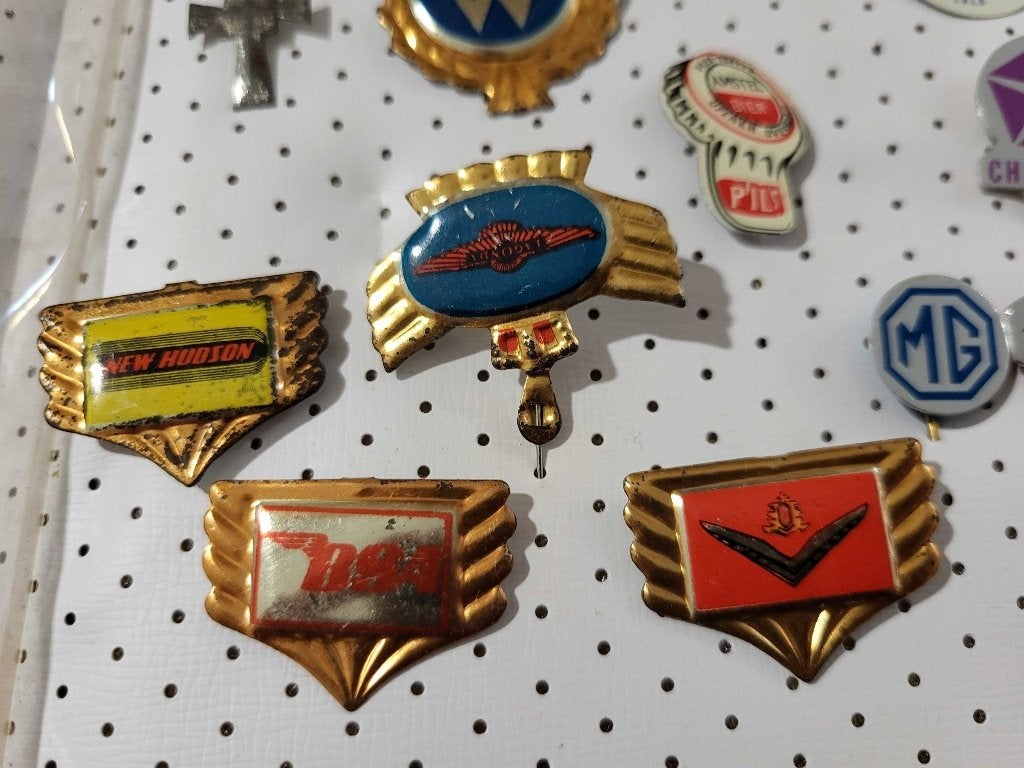 pins speldje Hudson BSA MG, Verzenden, Zo goed als nieuw, Merk, Speldje of Pin