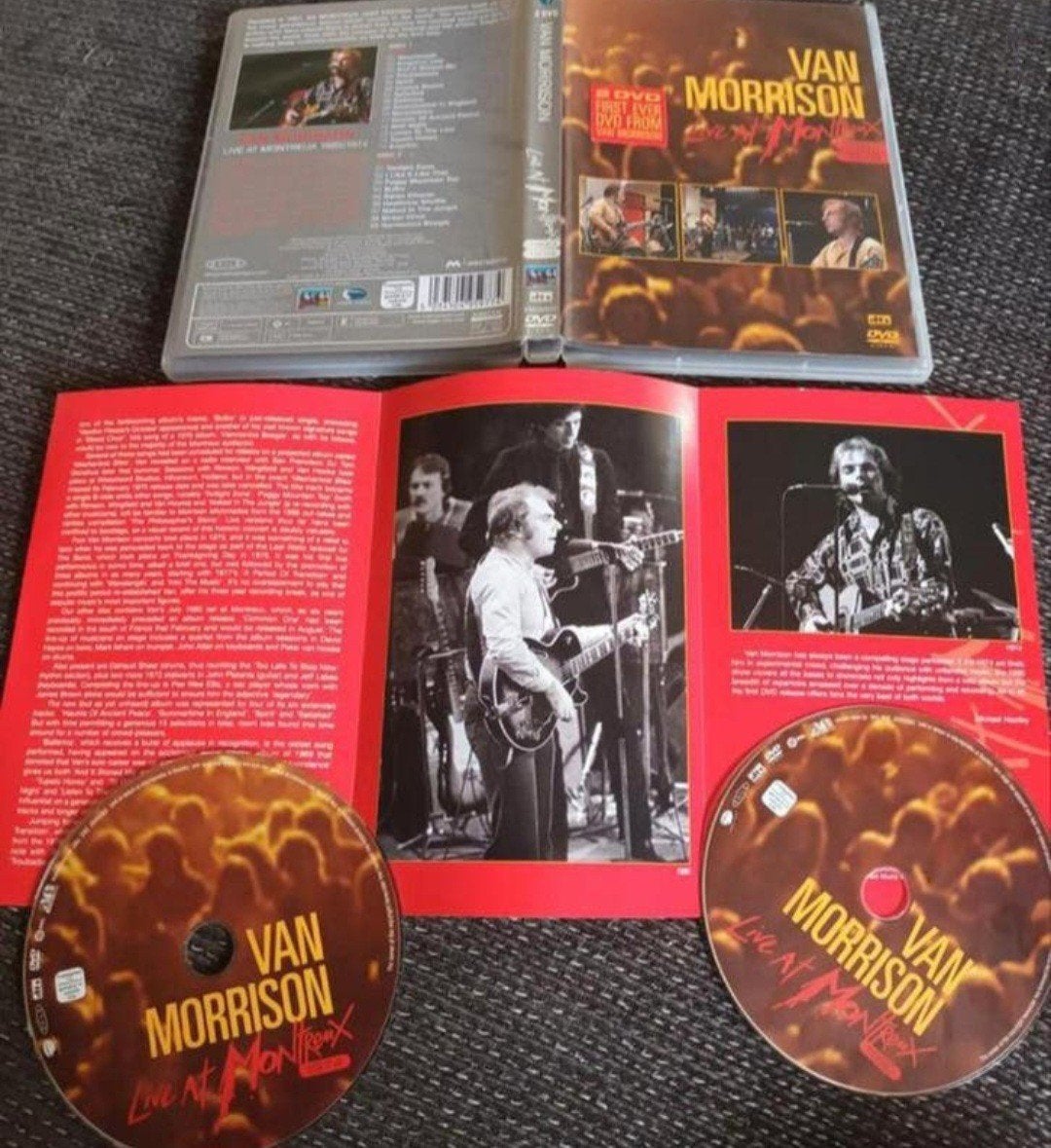 Van Morrison - Live at Montreux 1974+1980 2DVD's, Alle leeftijden, Ophalen of Verzenden, Zo goed als nieuw