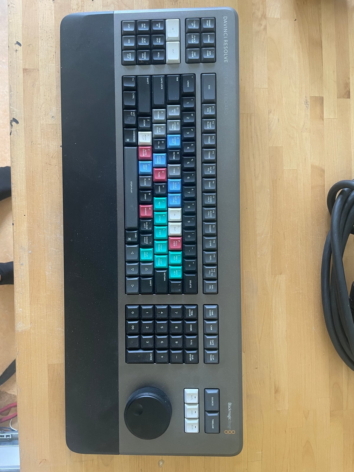 DaVinci Resolve Editor Keyboard, Ophalen, Zo goed als nieuw, Bedraad, Overige typen