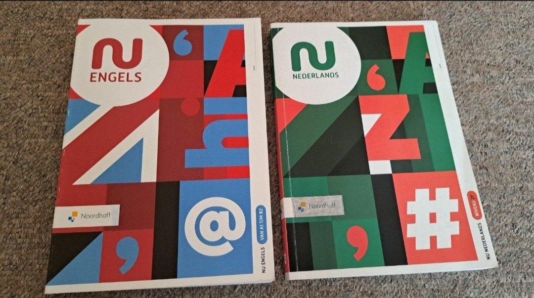 Nieuw: Nu Engels en Nu Nederlands lesboeken (Noordhoff), Ophalen of Verzenden, Nieuw, Noordhoff Uitgevers, Non-fictie