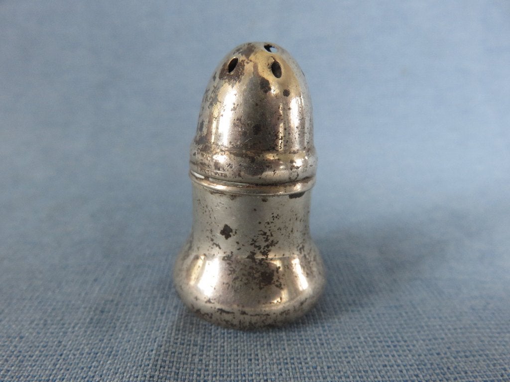 Zout / peper strooier in sterling zilver - 20e eeuw, Antiek en Kunst, Antiek | Goud en Zilver, Ophalen of Verzenden, Zilver
