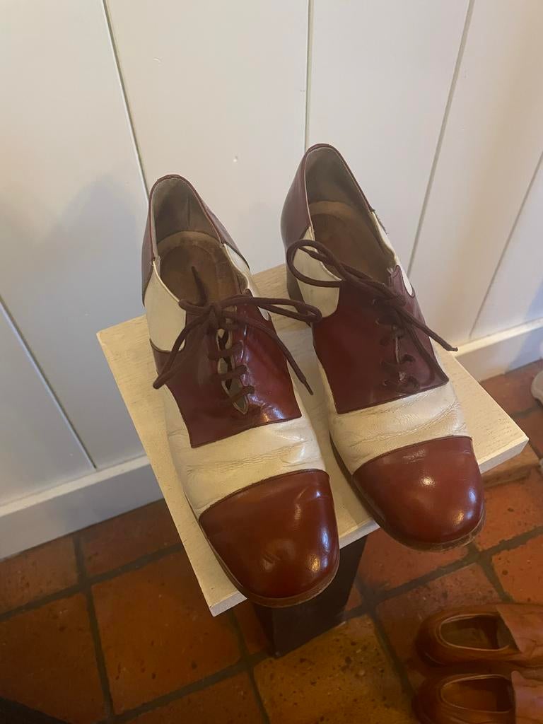 Zeldzame Vintage '60s/'70s "Volare" Oxford Schoenen Maat 42, Ophalen of Verzenden