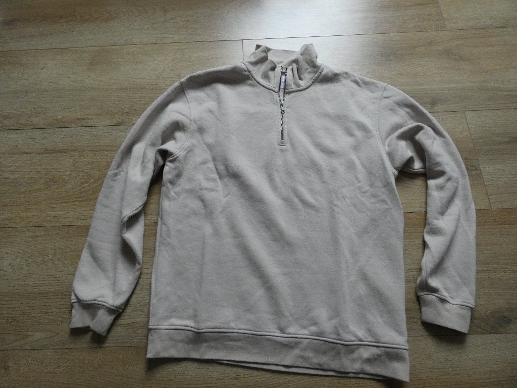 Beige sweater van Jack & Jones, Maat 48/50 (M), Beige, Ophalen of Verzenden, Zo goed als nieuw