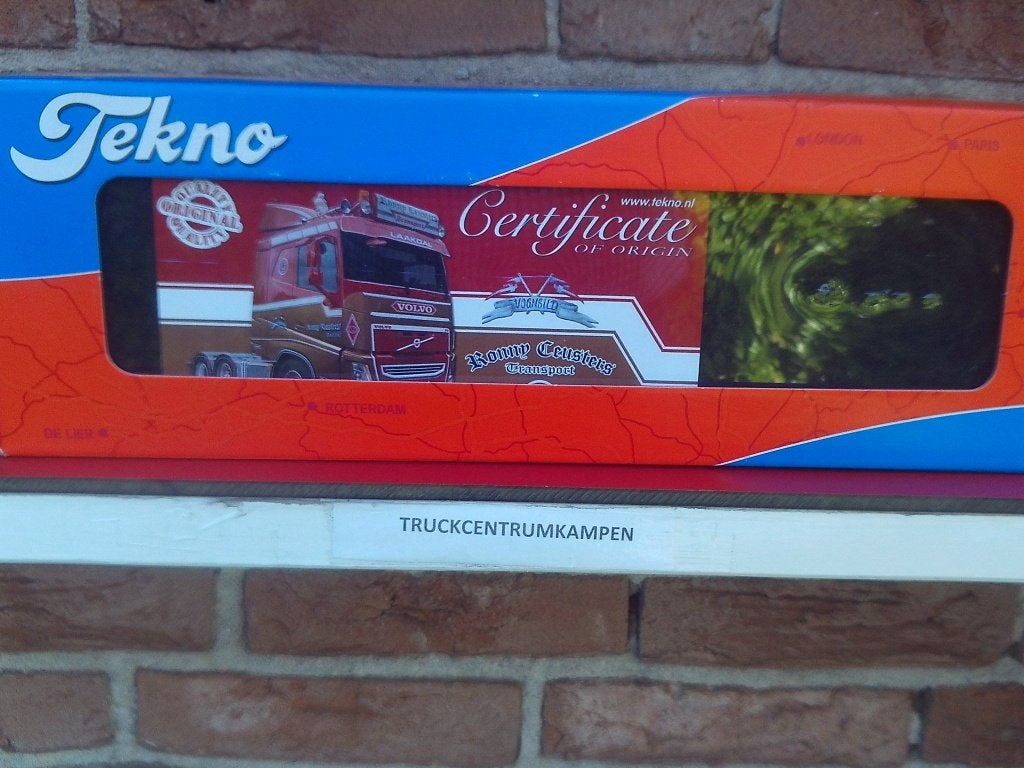 Tekno  Volvo  FH4  met  Stas  kipper  van  Ronny  Ceusters., Ophalen of Verzenden, Nieuw, Bus of Vrachtwagen, Tekno