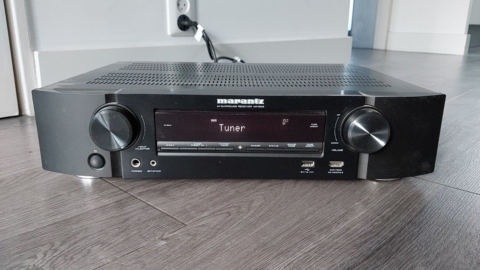 Marantz NR1506 AV Receiver - Compacte 5.1 Home Cinema, Gebruikt, Minder dan 60 watt, Ophalen, Marantz