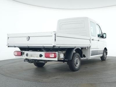 Volkswagen Crafter Pick-Up 35 2.0 TDI L3 DC 177 pk | Cruise, Auto's, Stof, Gebruikt, 4 cilinders, 2800 kg