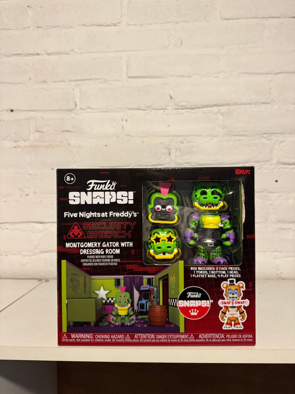 Funko SNAPS! Five Nights at Freddy's Montgomery Gator, Ophalen of Verzenden, Nieuw