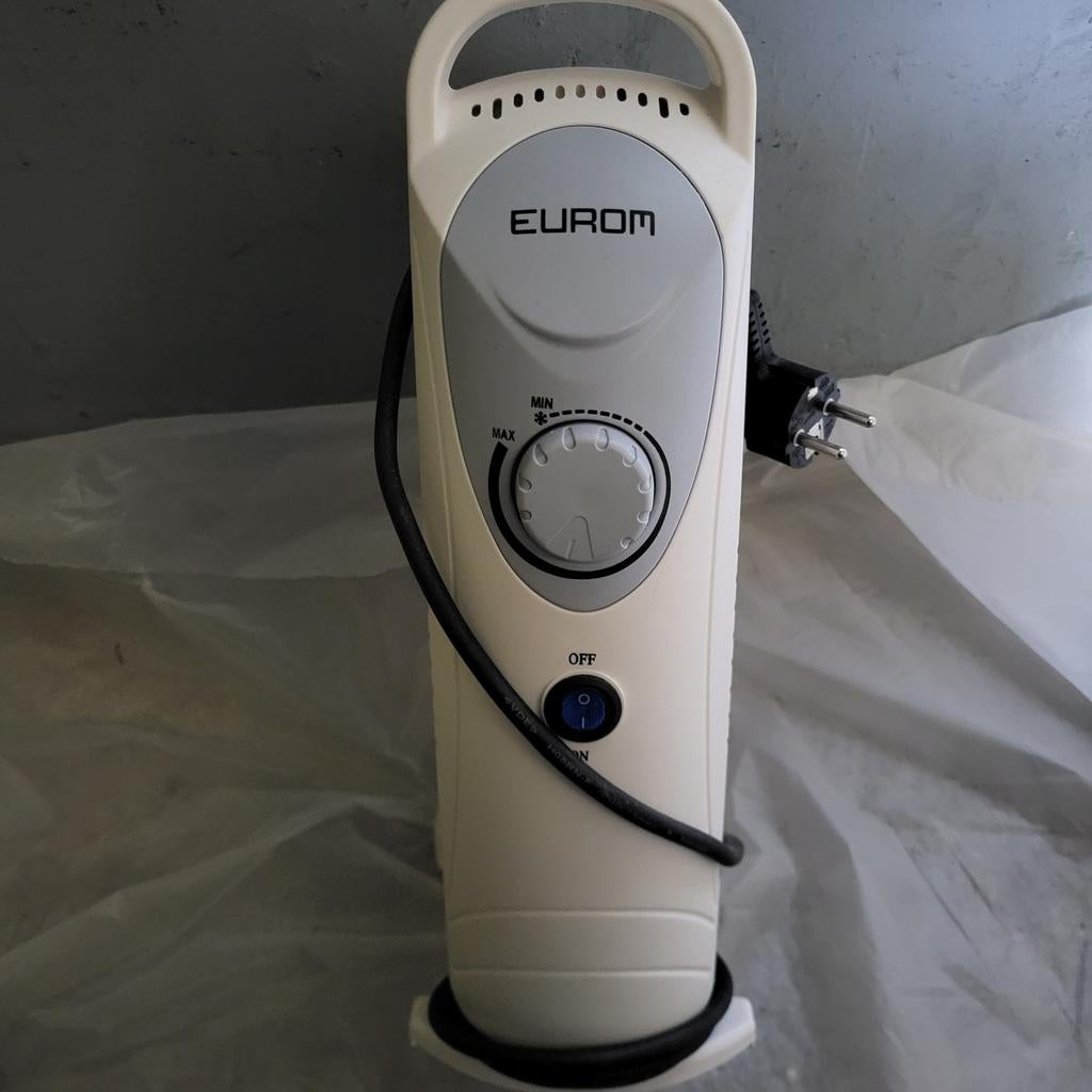 Eurom olieradiator - Compacte elektrische kachel, Ophalen, Gebruikt, Overige soorten, Elektrisch