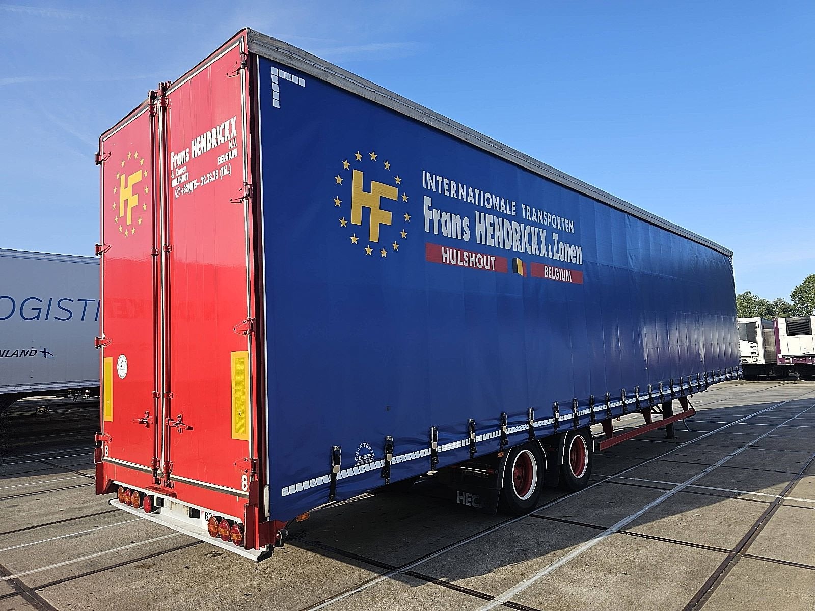 HECA MEGA 2 axle mega, Auto's, Vrachtwagens, Overige kleuren, Bedrijf, Aanhangers en Opleggers, Te koop