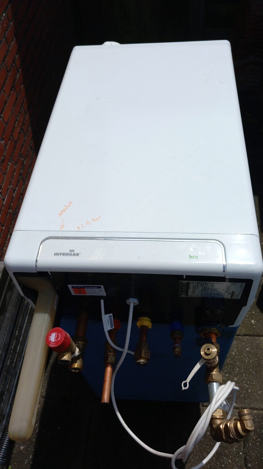 Aangeboden een goedwerkende CV Ketel 2017, Doe-het-zelf en Verbouw, Verwarming en Radiatoren, Ophalen, 30 tot 80 cm, Gebruikt