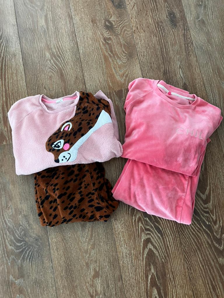 Meisjes pyjama’s maat 164 en xs, Ophalen of Verzenden, Zo goed als nieuw