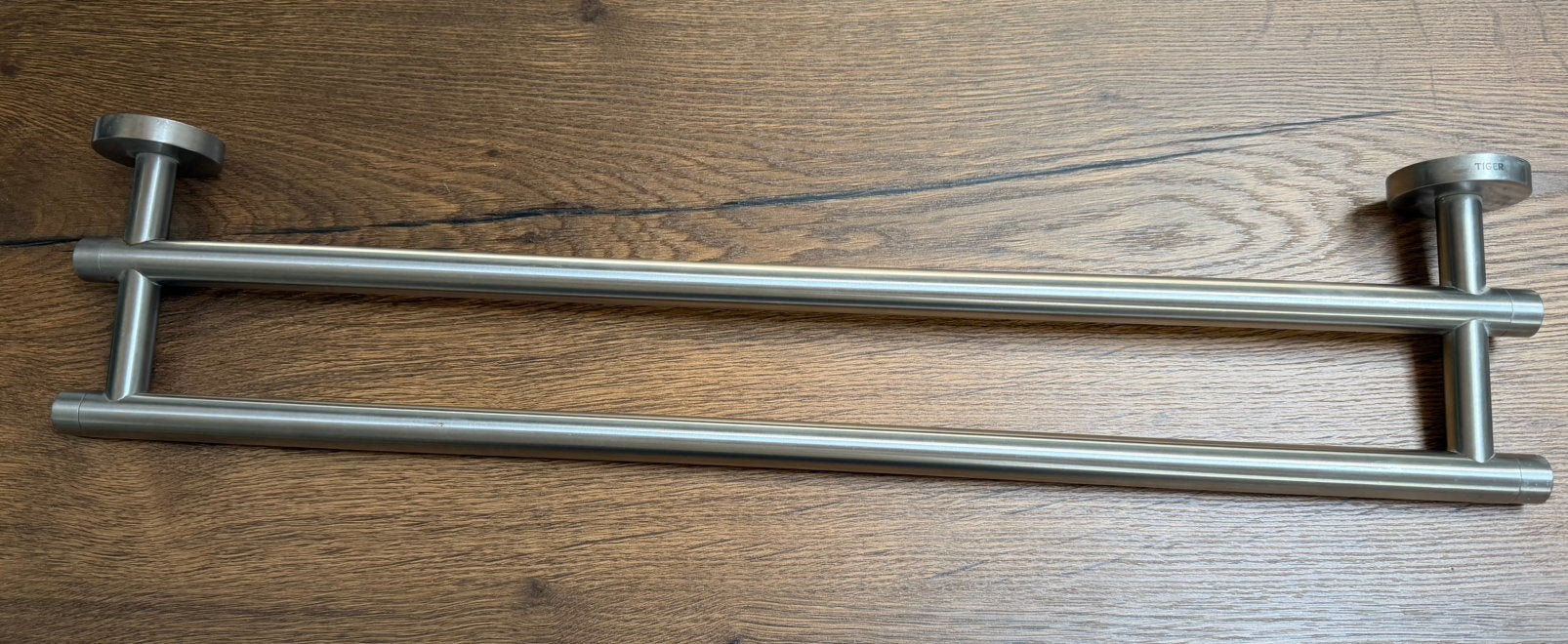 Tiger rvs dubbel handdoekrek, Ophalen of Verzenden, Zo goed als nieuw, Overige kleuren