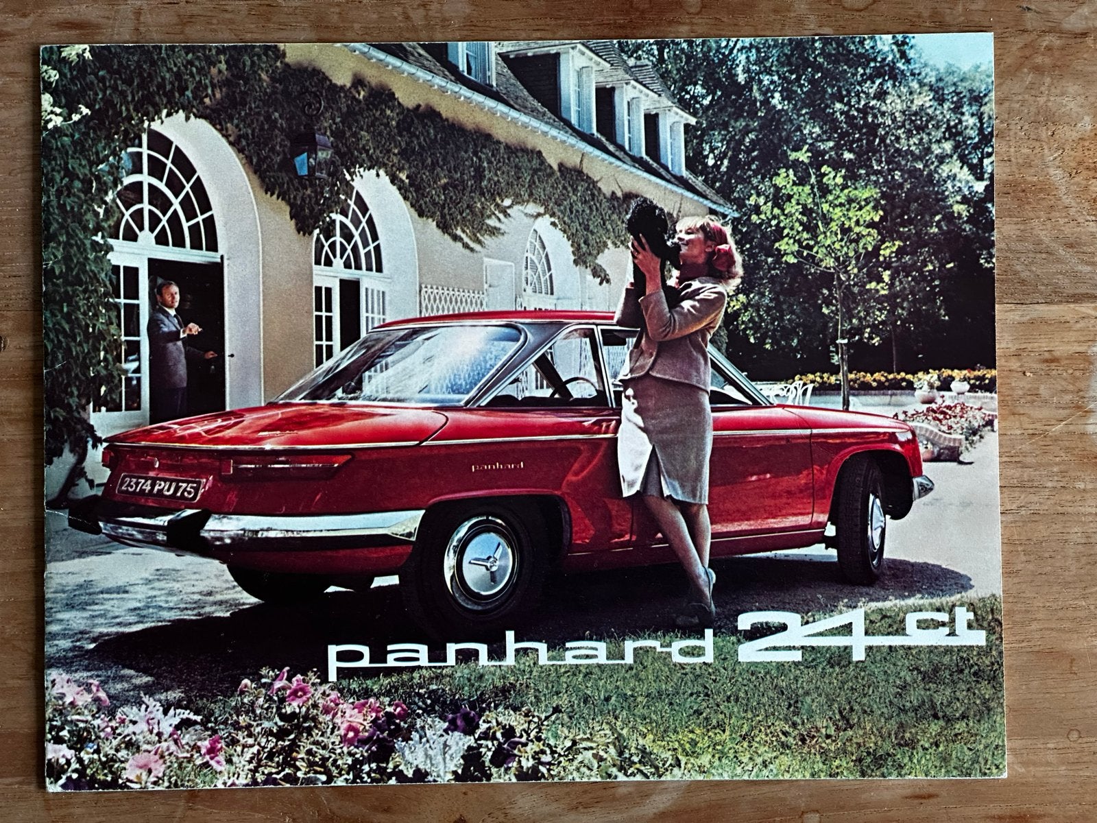Panhard 24 CT brochure - Nederlandse uitgave (12 pagina's), Ophalen of Verzenden, Gelezen, Overige merken