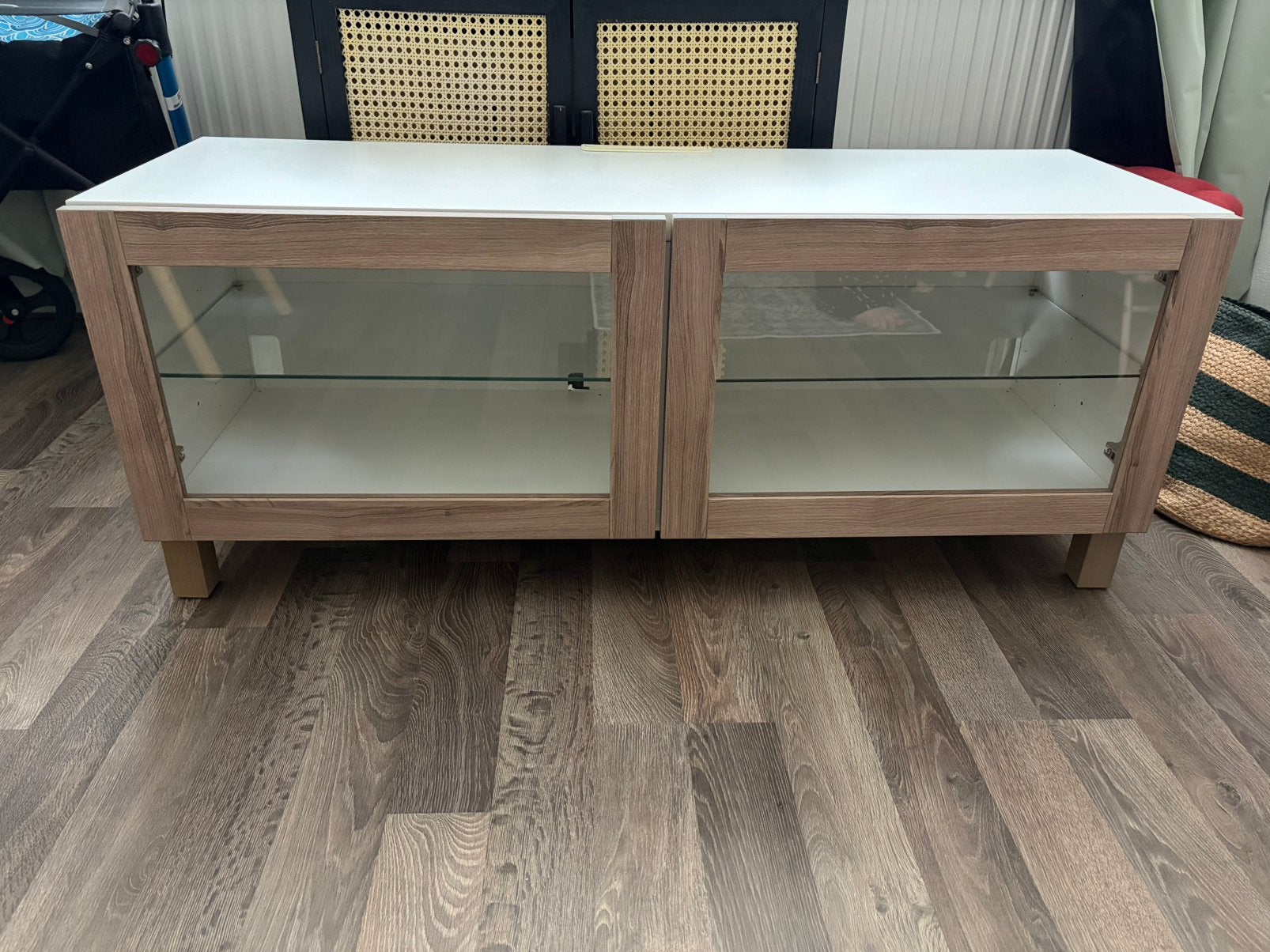 Mooi tv meubel. Besta van Ikea, Ophalen, 100 tot 150 cm, Zo goed als nieuw, Minder dan 100 cm