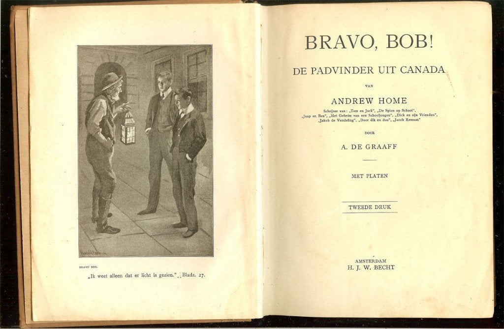 BRAVO, BOB! Andrew Home vertaling A. de Graaff met platen., Ophalen of Verzenden, Gelezen
