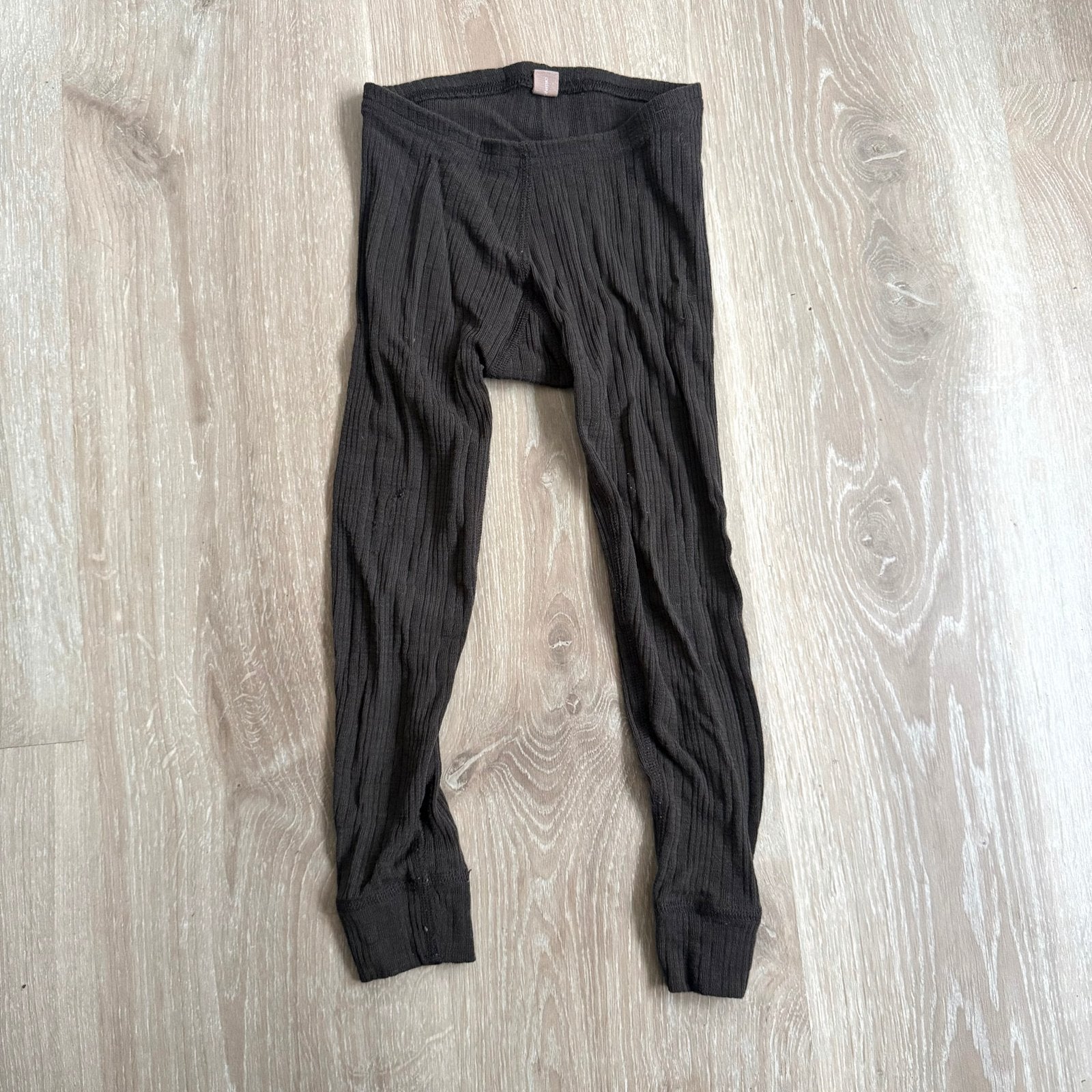 Merino wollen legging bruin maat 98/104, Ophalen of Verzenden, Gebruikt, Jongen of Meisje, Broek