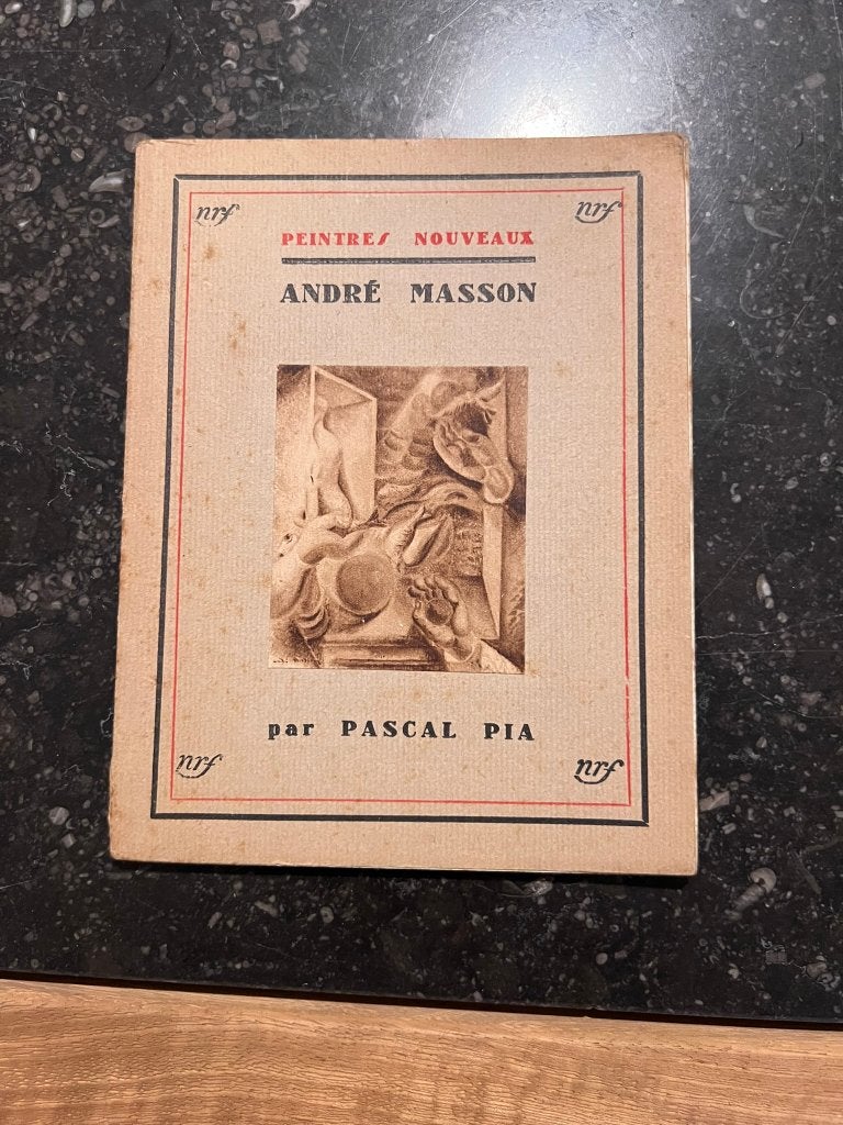 Peintres nouveaux André Masson par Pascal Pia, Gelezen, Ophalen of Verzenden, Overige onderwerpen, Pascal Pia