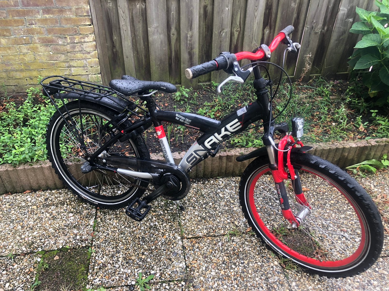 Batavus snake 22 inch, Ophalen, Zo goed als nieuw, 22 inch, Versnellingen