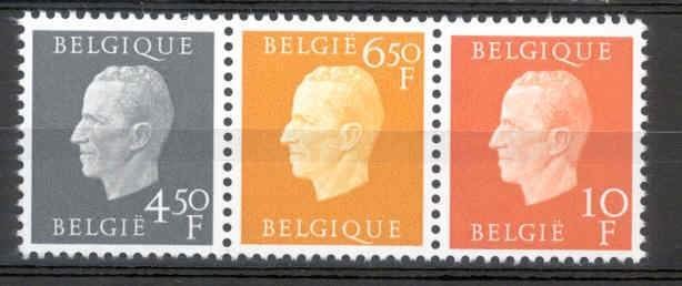 België 1976 strip Koning Boudewijn **, Koninklijk huis, Orginele gom, Ophalen of Verzenden, Postfris