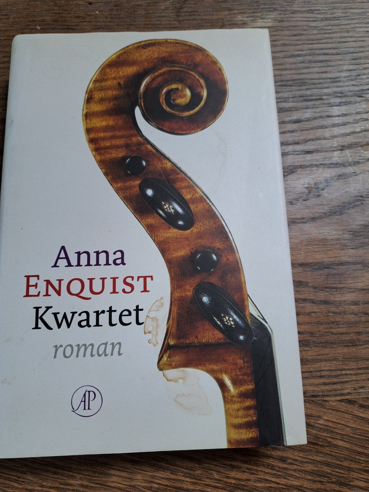 Anna Enquist - Kwartet (roman), Ophalen of Verzenden, Gelezen, Anna Enquist, Nederland