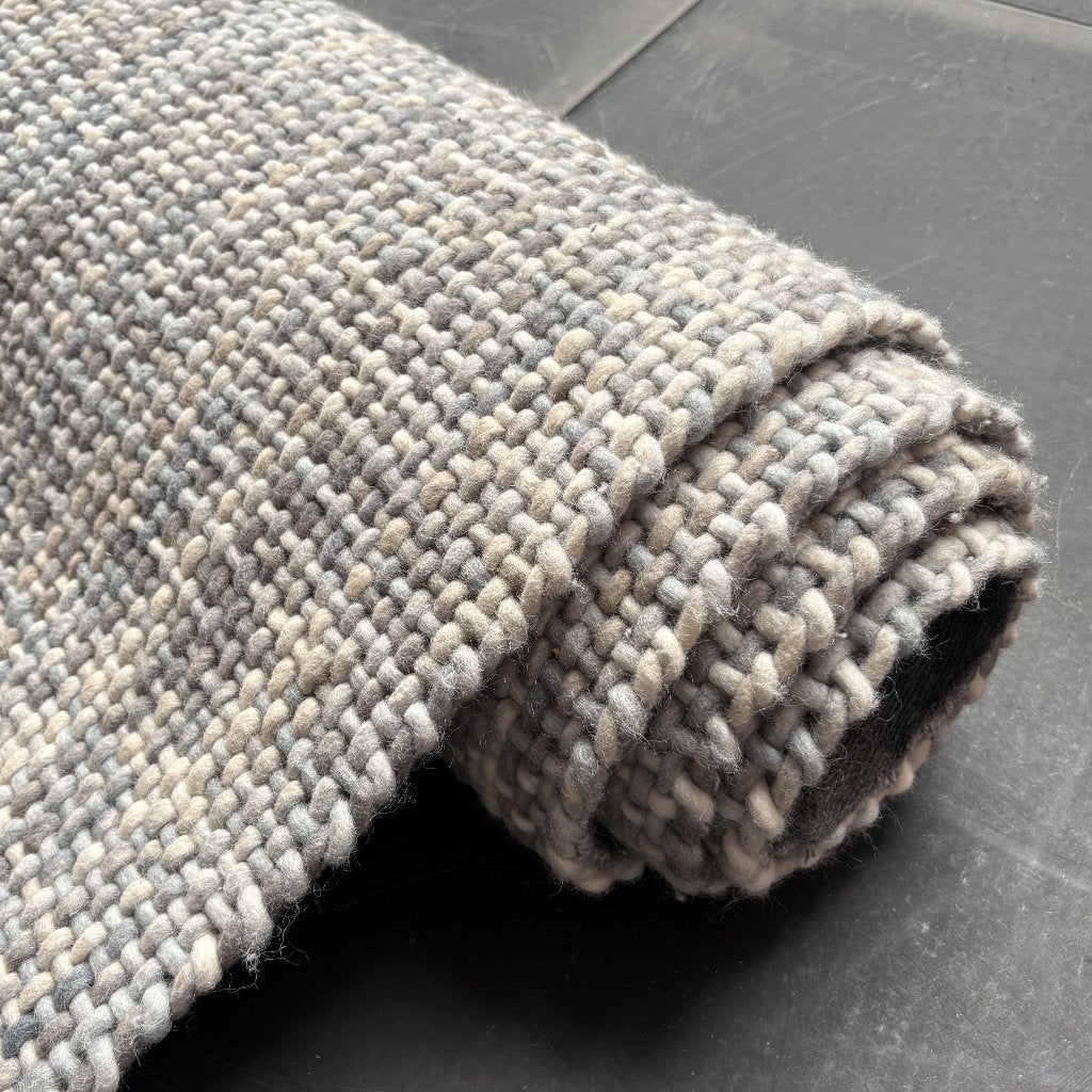 De Munk wollen vloerkleed 170x225 cm, Ophalen, Doetinchem, Grijs, De Munk