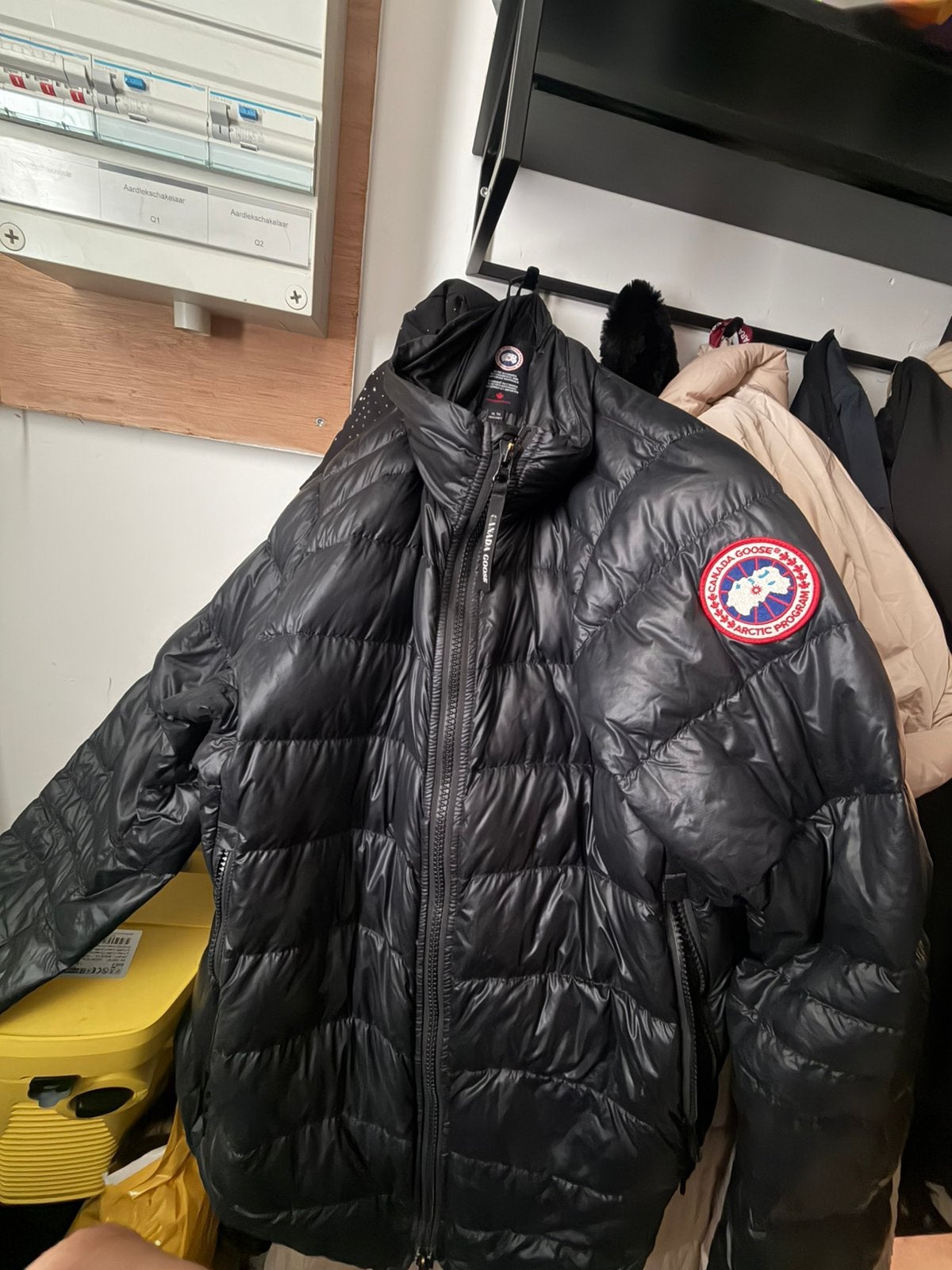 Canada goose tussenjas maat xl, Ophalen of Verzenden, Zo goed als nieuw, Maat 56/58 (XL), Blauw