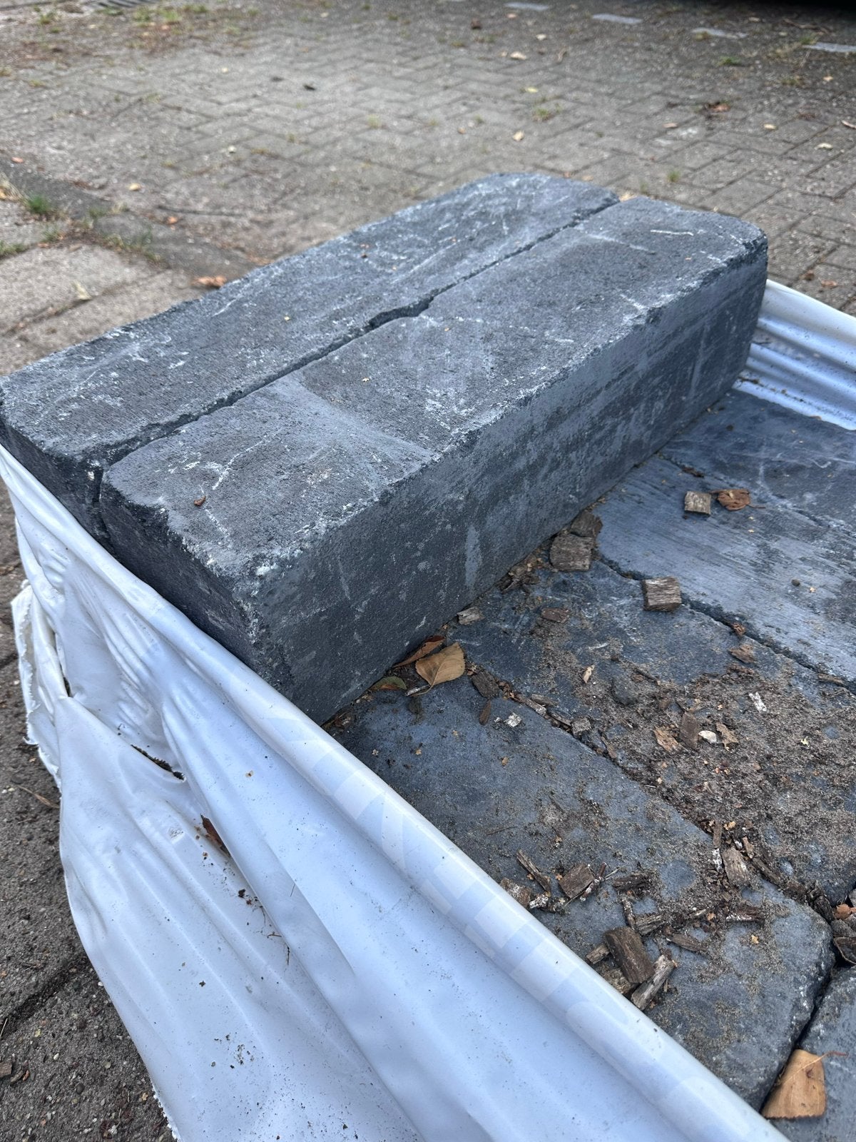 Nieuwe linea stapelblokken 15x15x60 cm, Tuin en Terras, Ophalen, Blok, Nieuw, Beton