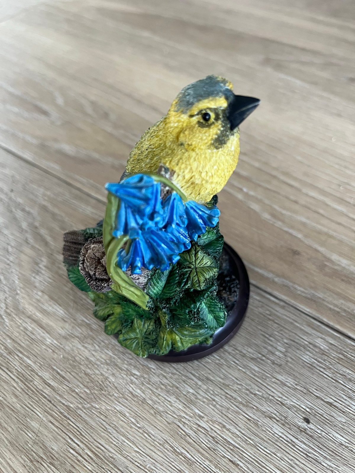 Vogelbeeldje 'Groenling' - VOGELWERELD collectie, Ophalen of Verzenden, Zo goed als nieuw, Dier