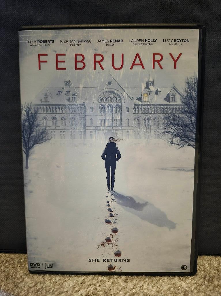 February (emma roberts / 2015), Vanaf 16 jaar, Ophalen of Verzenden, Zo goed als nieuw, Overige genres