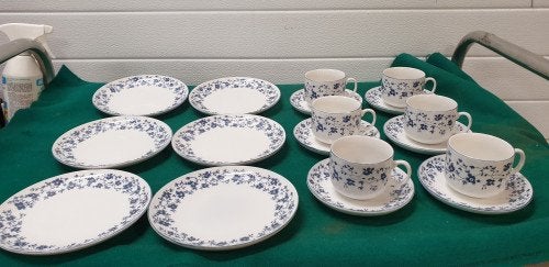 theeservies 6-persoons, Huis en Inrichting, Ophalen of Verzenden, 'T Olde Gre-j, Info@toldegrej.nl, Endepoelstraat 20f Didam
