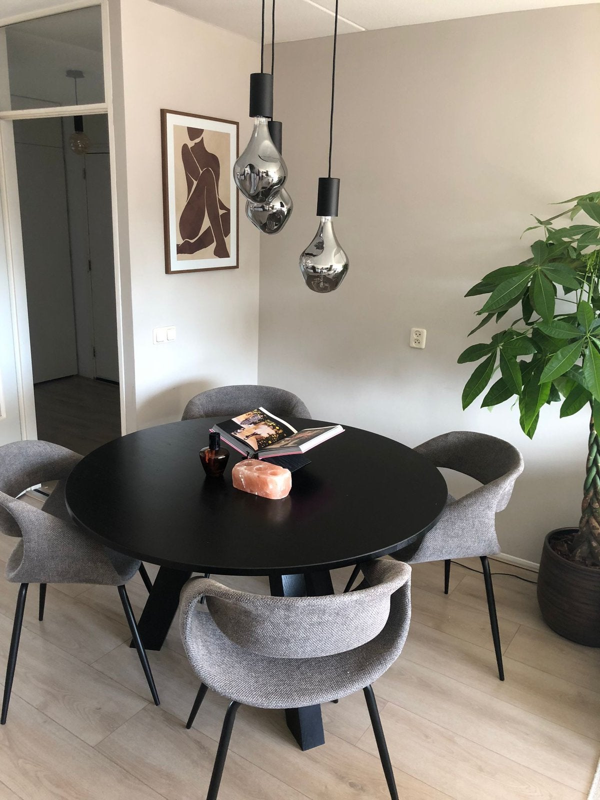 Pole to Pole eetkamer stoelen, Huis en Inrichting, Stoelen, Ophalen, Overige kleuren, Zo goed als nieuw, Vier