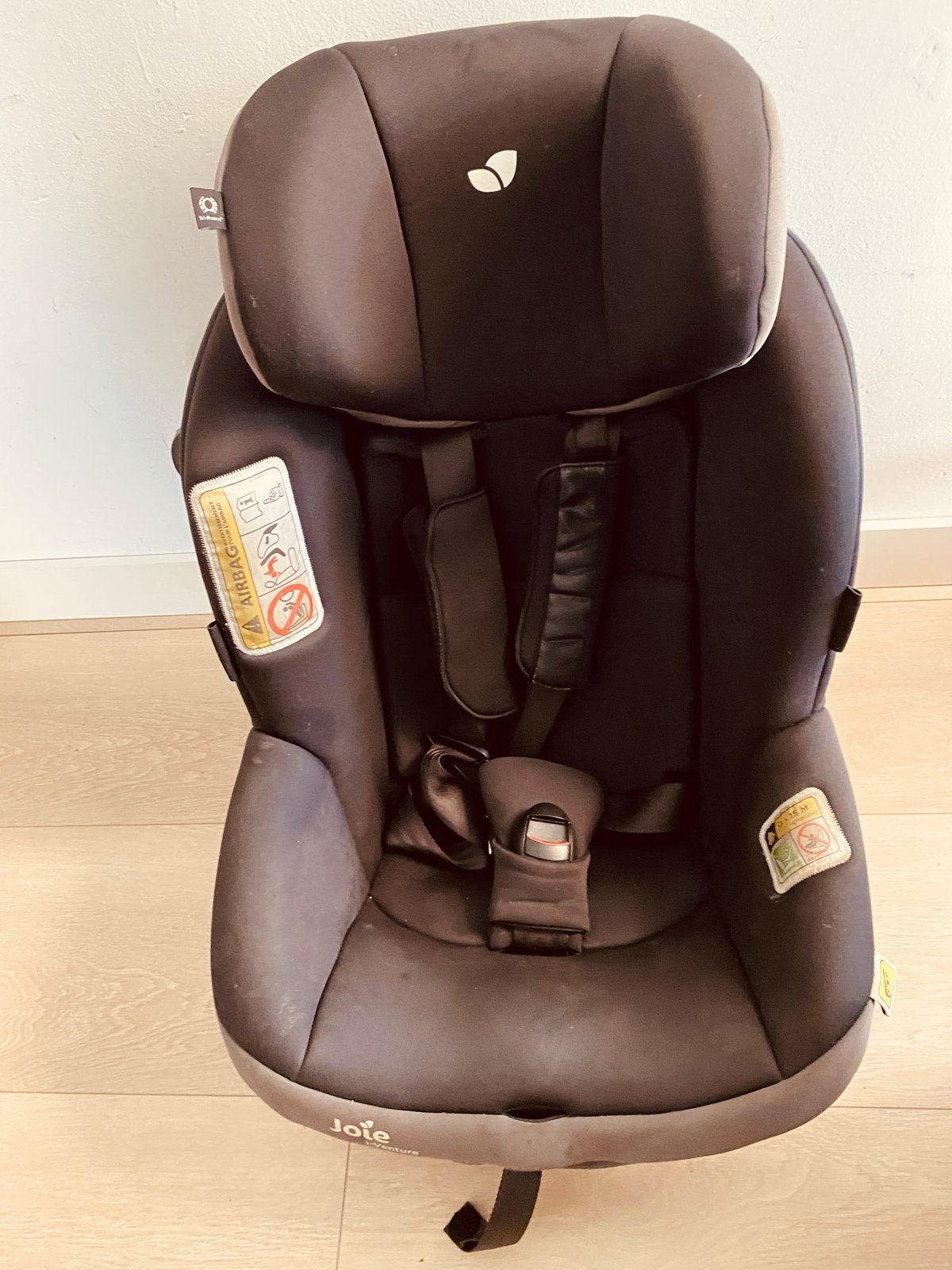 Autostoel Joie met easofix Gebruikt maar in goede staat, Autogordel of Isofix, Gebruikt, Zijbescherming, 0 t/m 13 kg