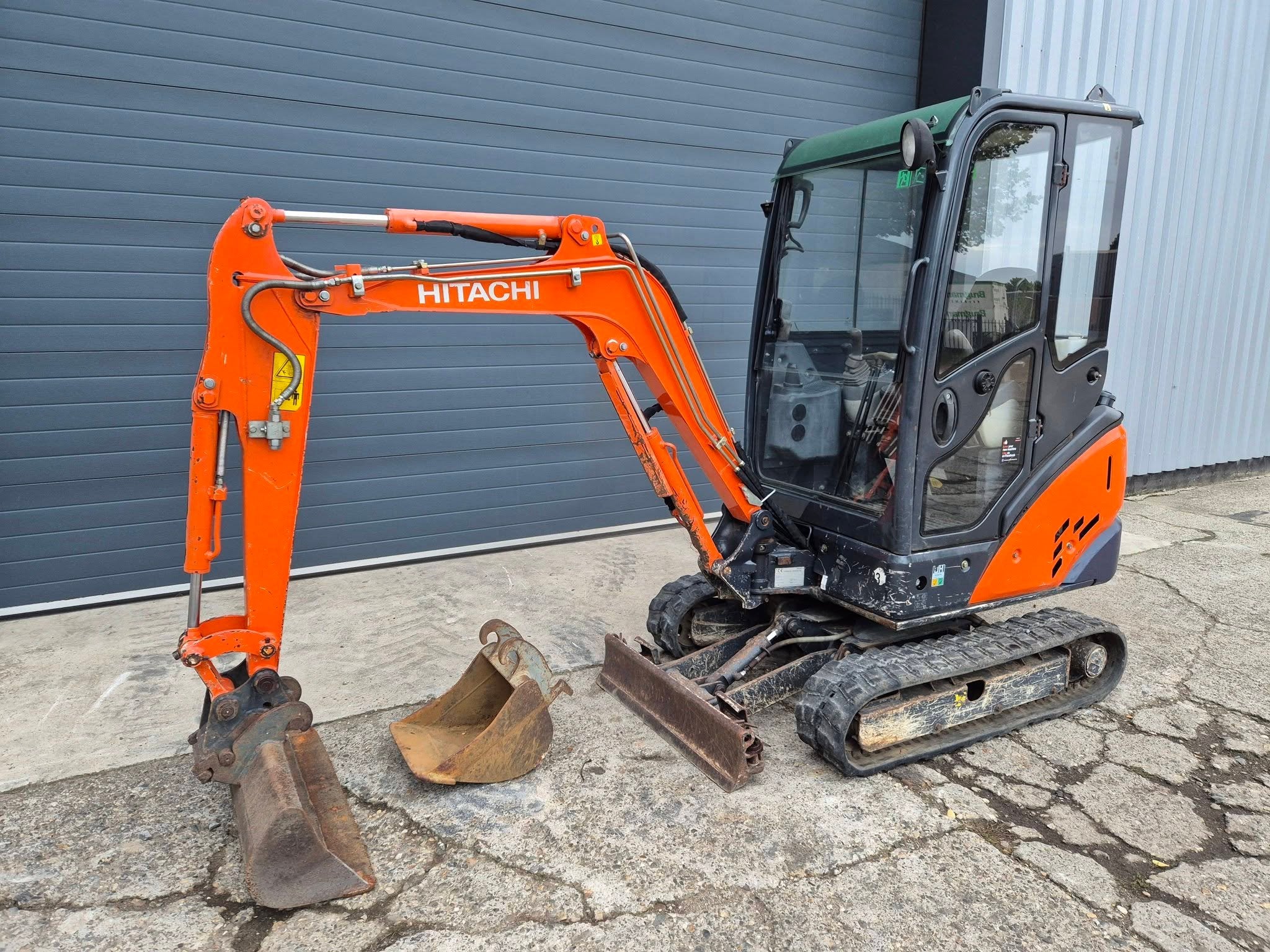 Hitachi ZX18-3 Minigraver Graafmachine (bj 2015), Graafmachine