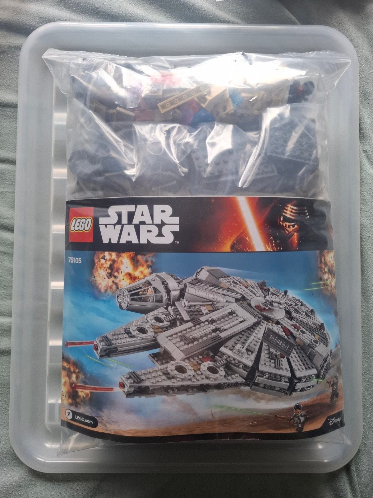 Lego Star Wars Millennium Falcon 75105, Kinderen en Baby's, Speelgoed | Duplo en Lego, Ophalen, Gebruikt, Star Wars, Lego