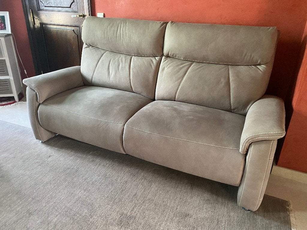 Bank, Ophalen, 75 tot 100 cm, Zo goed als nieuw, Rechte bank