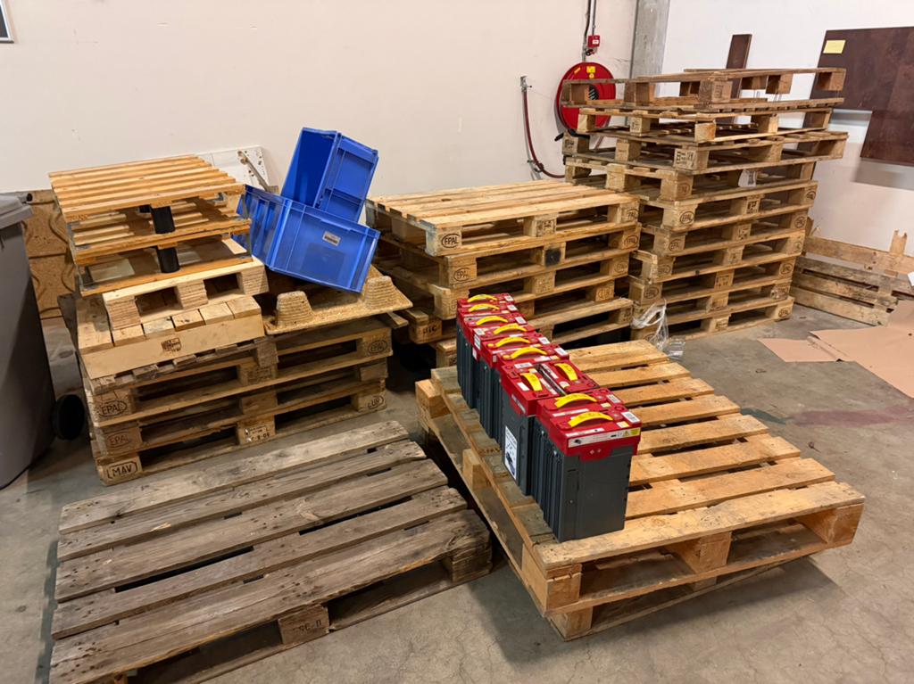 EPAL Pallets en overig, Doe-het-zelf en Verbouw, Kratten en Dozen, Ophalen, 100 cm of meer, 60 cm of meer, Overige typen