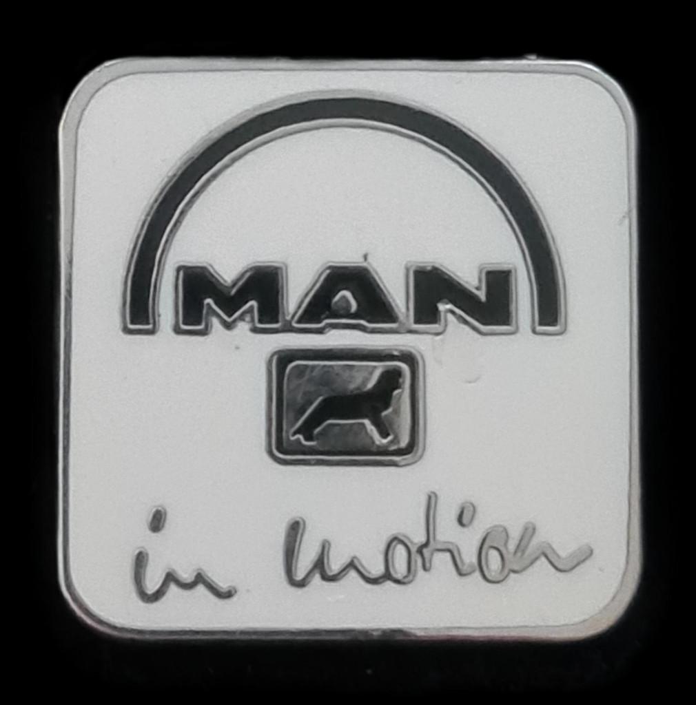 M.A.N. im motion- pin, Verzenden, Nieuw, Transport, Speldje of Pin